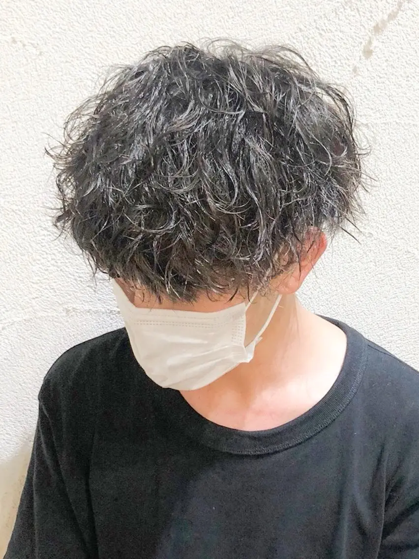 メンズ必見!カット+ツイストパーマ!の写真