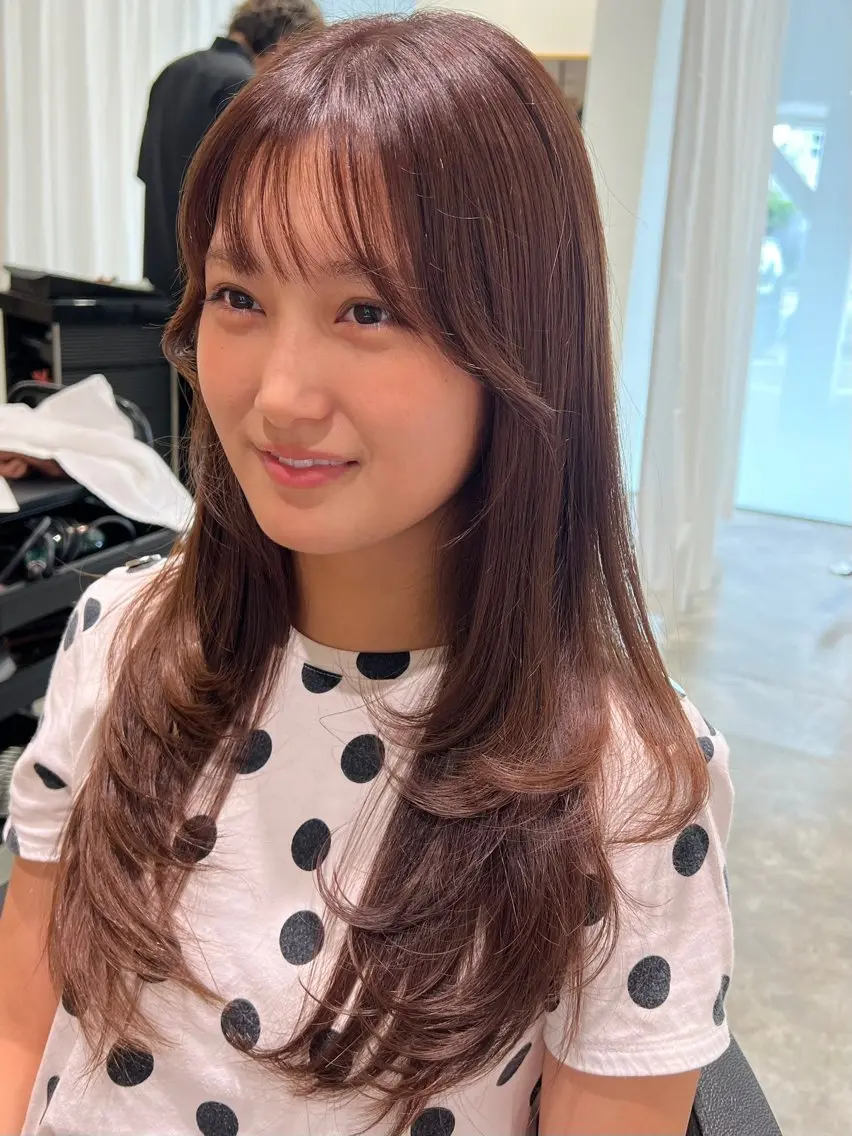 ロング レイヤーカット MIYUU ♡r'eblanc♡のヘアスタイル