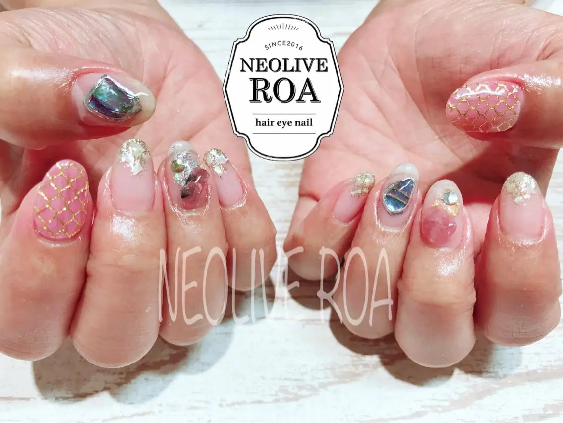 ネイル ニュアンスネイル Nail by selenのネイルデザイン