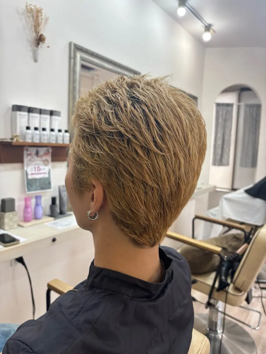 ショート ショートヘア 田代 侑大のヘアスタイル