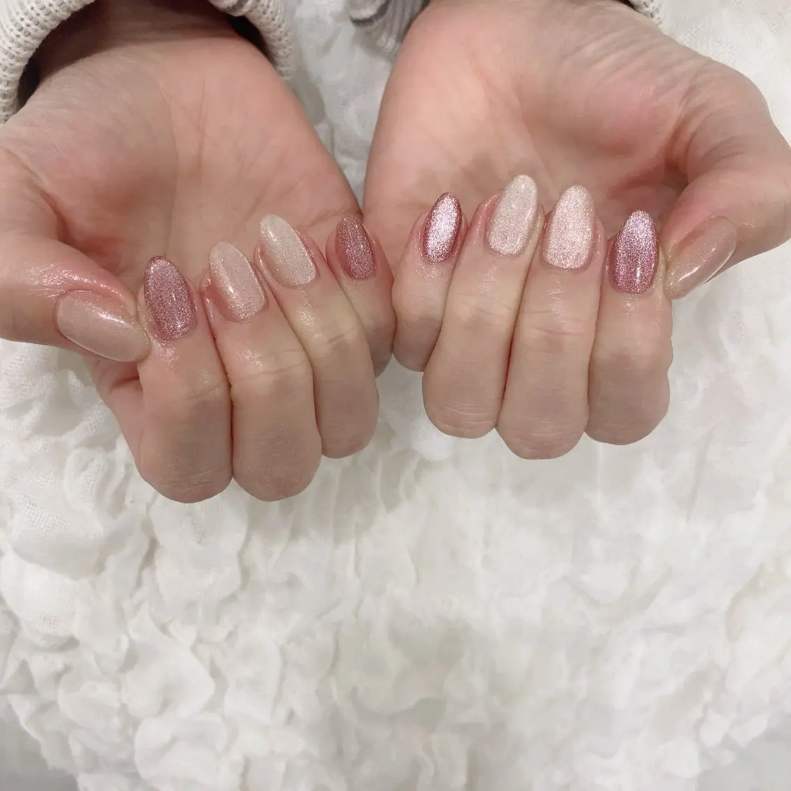 ネイル マグネットネイル ハンドネイル SOL NAILのネイルデザイン
