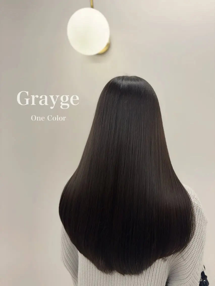 セミロング カラー ヘアアレンジ 透明感カラー くびれヘア 顔まわりレイヤー 顔周りカット 韓国風ヘア カット ヘアカラー トリートメント ヘッドスパ ヘアセット ✨綺麗が続くカット ✨/星野六三四のヘアスタイル