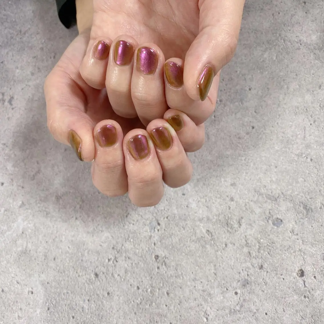 ネイル ミラーネイル ハンドネイル SOL NAILのネイルデザイン