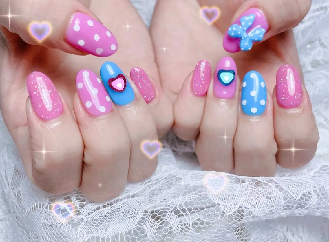 ネイル ハンドネイル FLARE NAIL フレアネイルのネイルデザイン