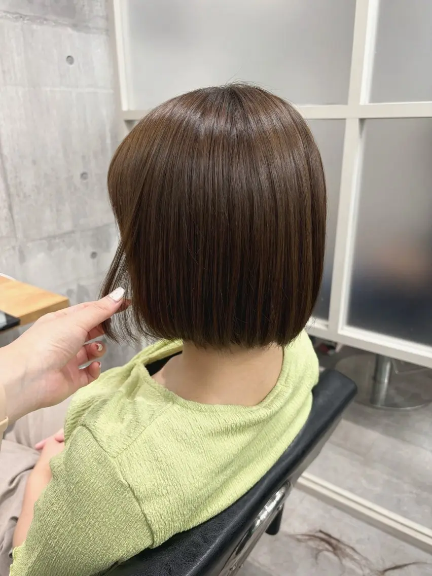 ミディアム カラー ヘアアレンジ ボブ カット ヘアカラー トリートメント 🌷大澤ゆい🌷 stylistのヘアスタイル