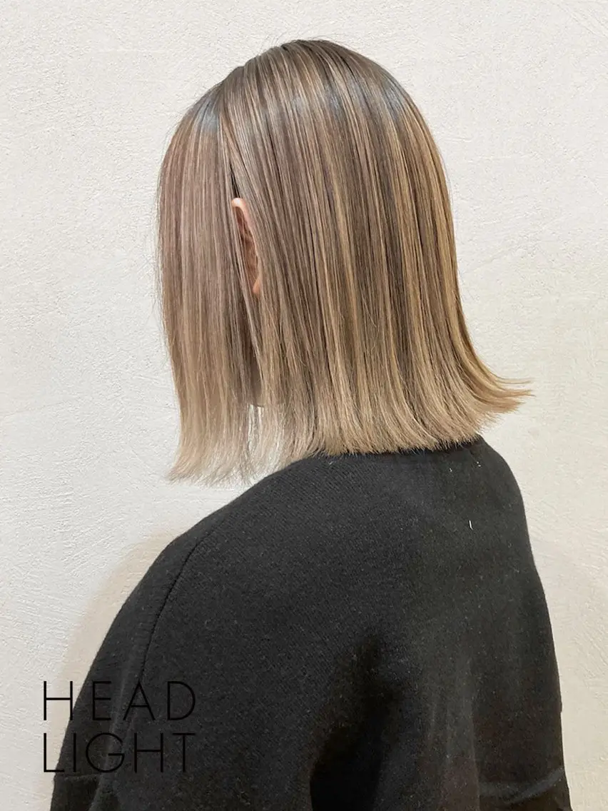 ミディアム 金子 千登のヘアスタイル