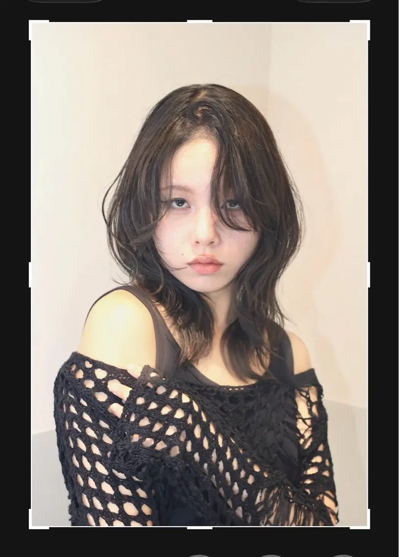 セミロング ハイレイヤー レイヤーカット カット ヘアカラー トリートメント 🖤小顔ボブ/ウルフ レイヤー🖤山本諒のヘアスタイル