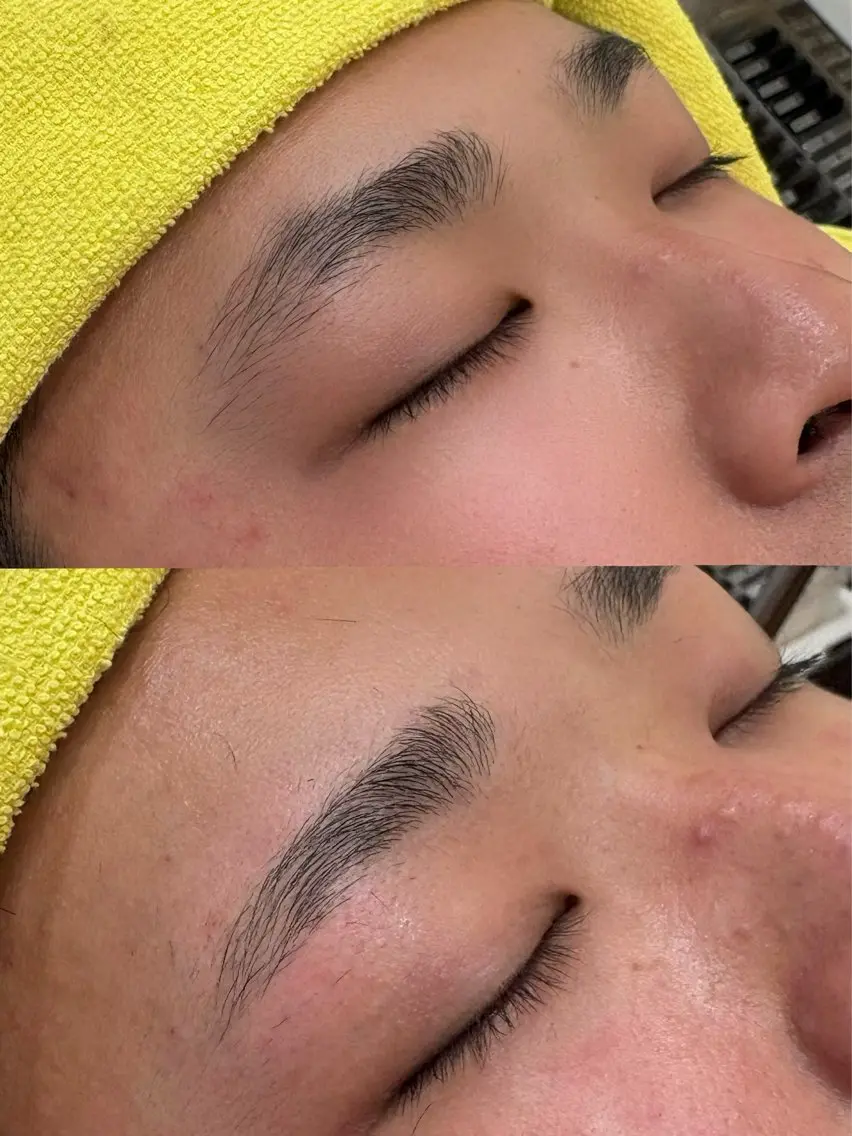 メンズ アイブロウ メンズアイブロウ femme横川 さきのマツエク・マツパデザイン