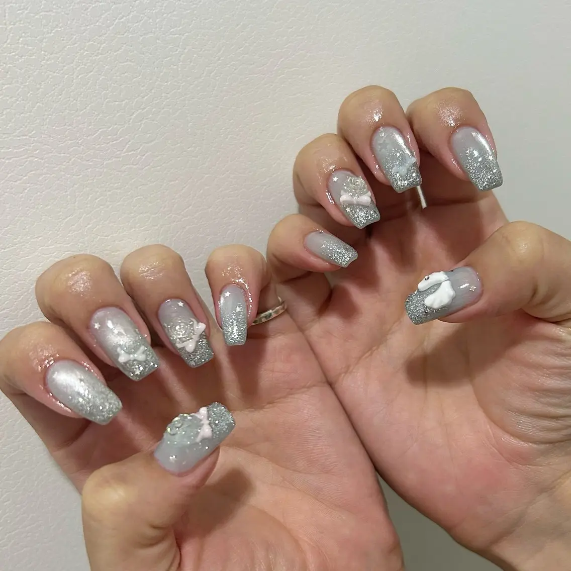 ネイル ハンドネイル パラあり！フィルイン 美フォルムのネイルデザイン