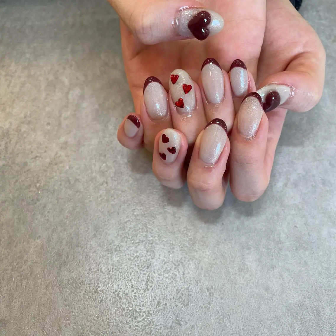 ネイル バレンタイン Nail Salon Gummi.のネイルデザイン