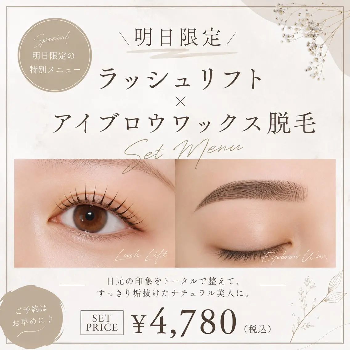 マツエク・マツパ マツパ camel Aのマツエク・マツパデザイン