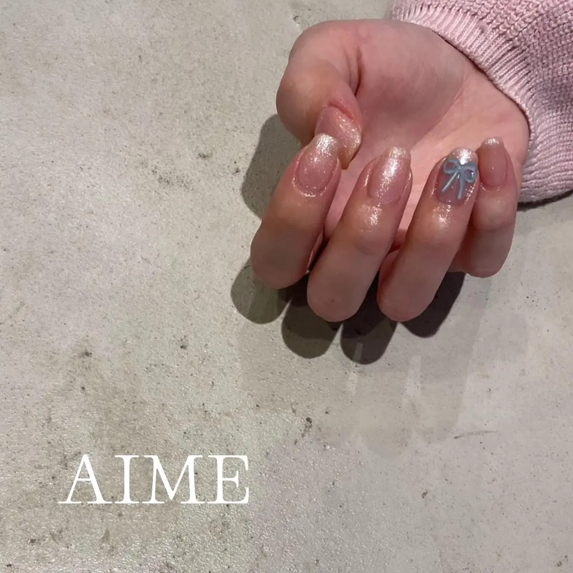ネイル アートネイル ハンドネイル AIME (momo)のネイルデザイン