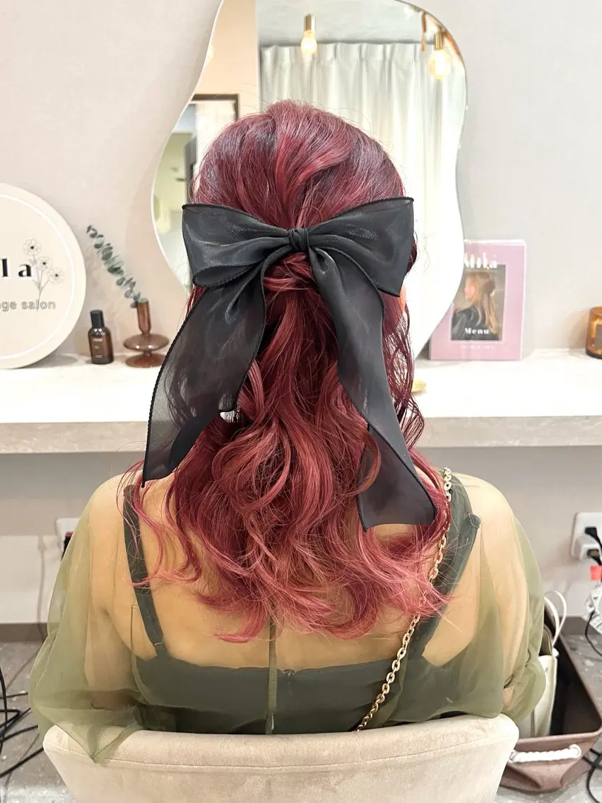 ミディアム エクステ&ヘアセット Milaのヘアスタイル