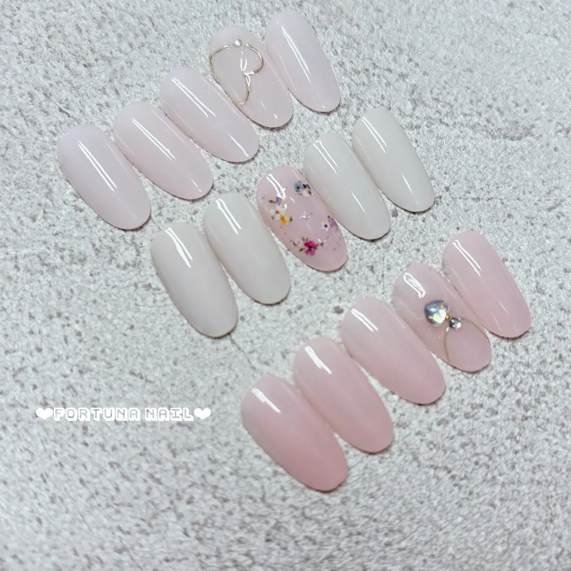 ネイル Nail •Head スパFortunaのネイルデザイン