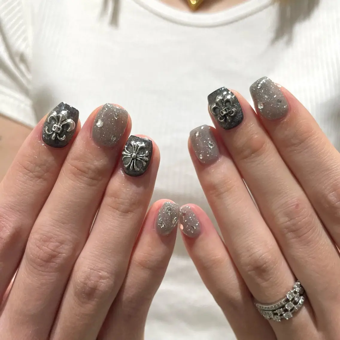 ネイル ハンドネイル IROHA NAIL Kurumi🪽🫧のネイルデザイン
