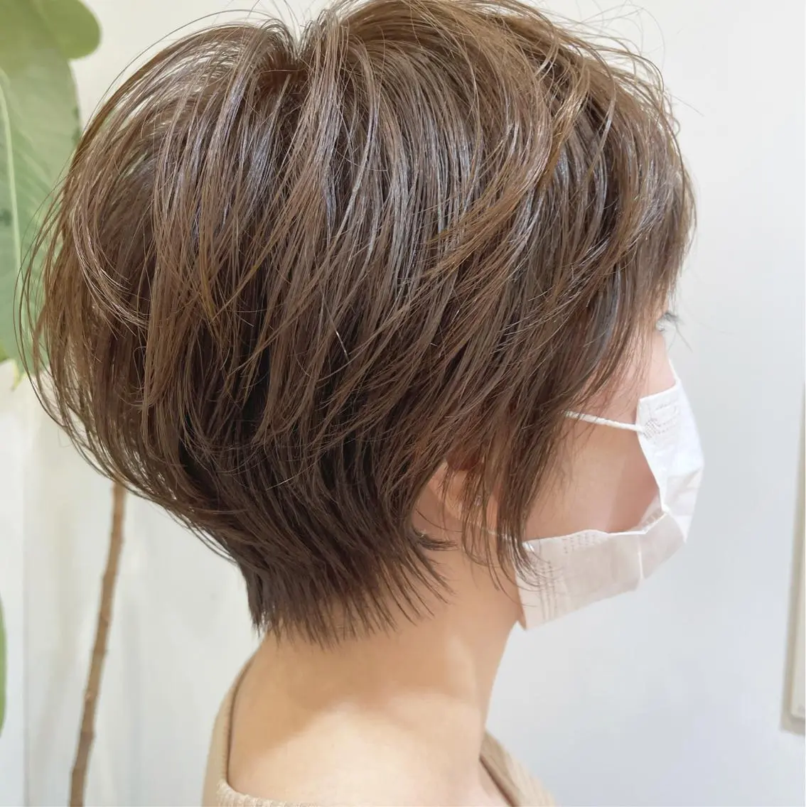 ショート カラー 宮本 聖希のヘアスタイル