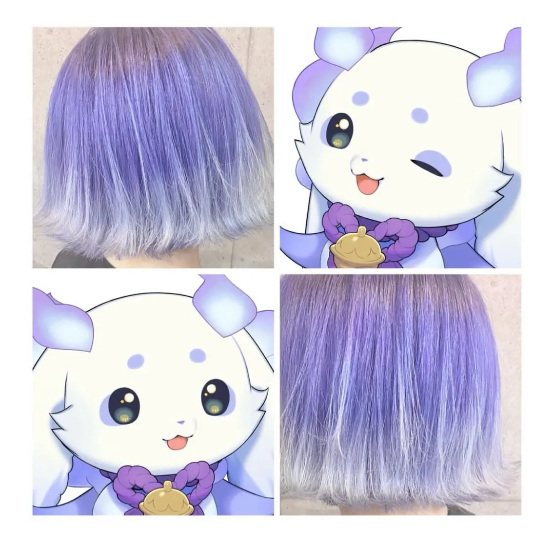 ショート カラー グラデーションカラー ヘアカラー TSUNO🦖 派手髪/オタク美容師のヘアスタイル