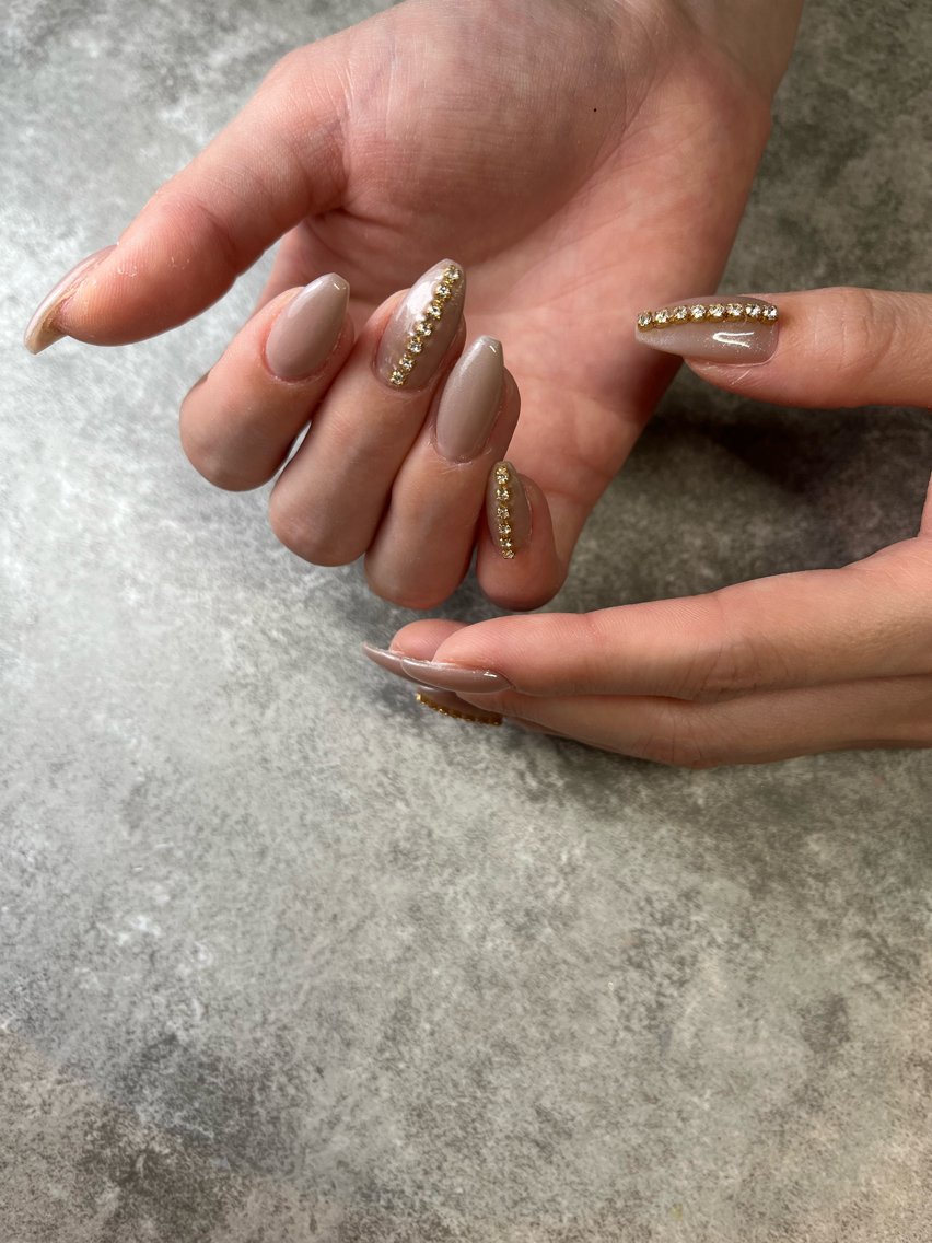 セミロング ハンドネイル YUMI NAILのネイルデザイン