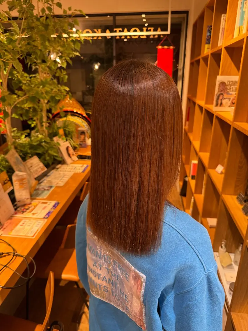 セミロング 美髪/髪質改善 川口凌弥のヘアスタイル