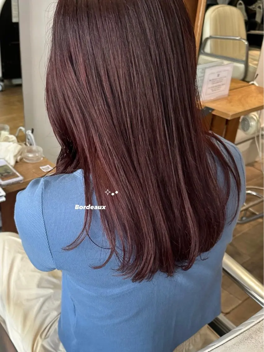 セミロング カラー カット ヘアカラー トリートメント 暖色カラー/レイヤー 🌙 オノユリカのヘアスタイル