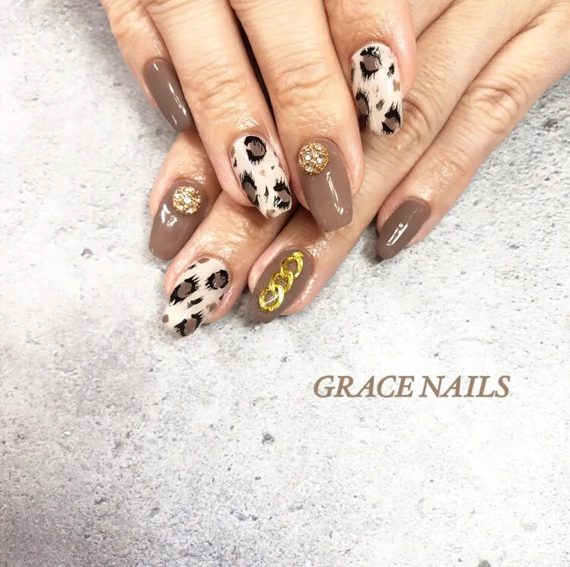 ネイル ハンドネイル フットネイル GRACE NAILSのネイルデザイン