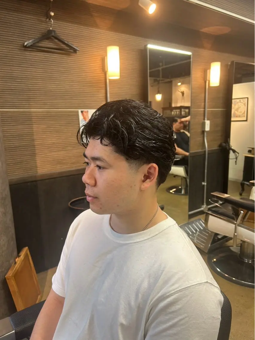 ミディアム メンズ 衛藤 星芭のヘアスタイル