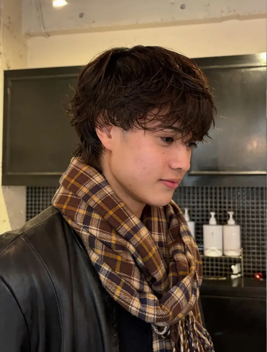 【MEN'S限定:渋谷】カット+パーマ🌀+トリートメント✨️の写真