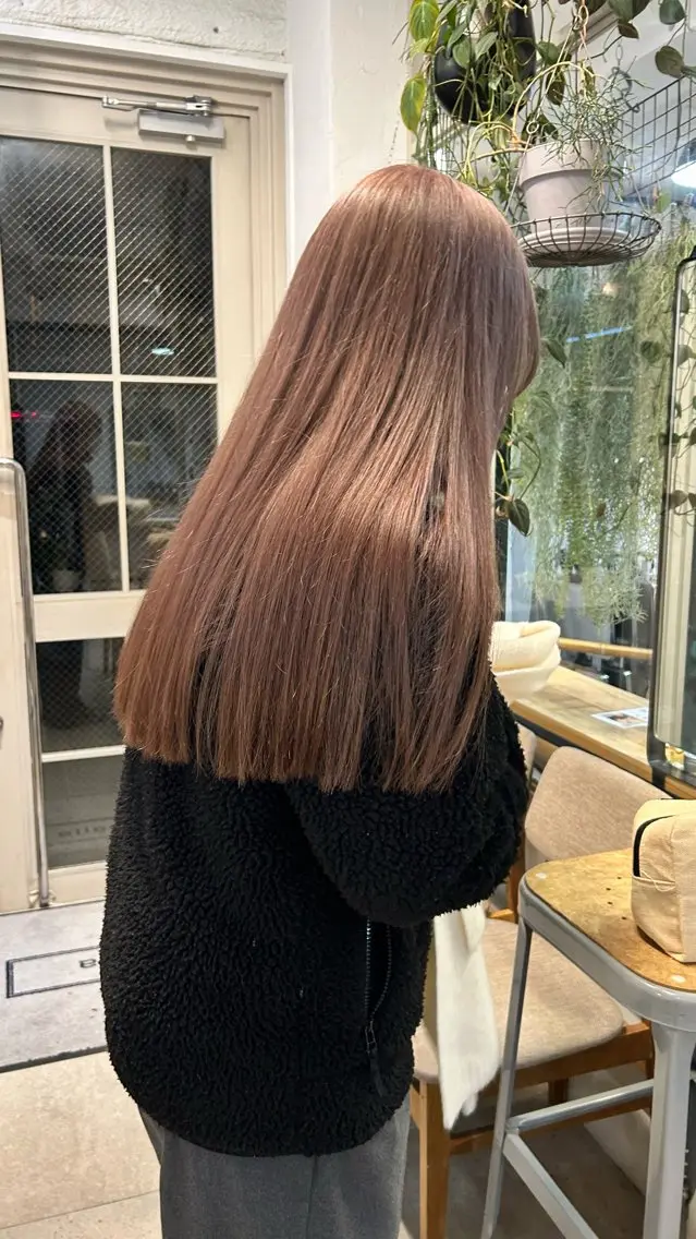 セミロング カラー カット ヘアカラー トリートメント ❕マンツーマン施術❕ 🍊Moemiのヘアスタイル