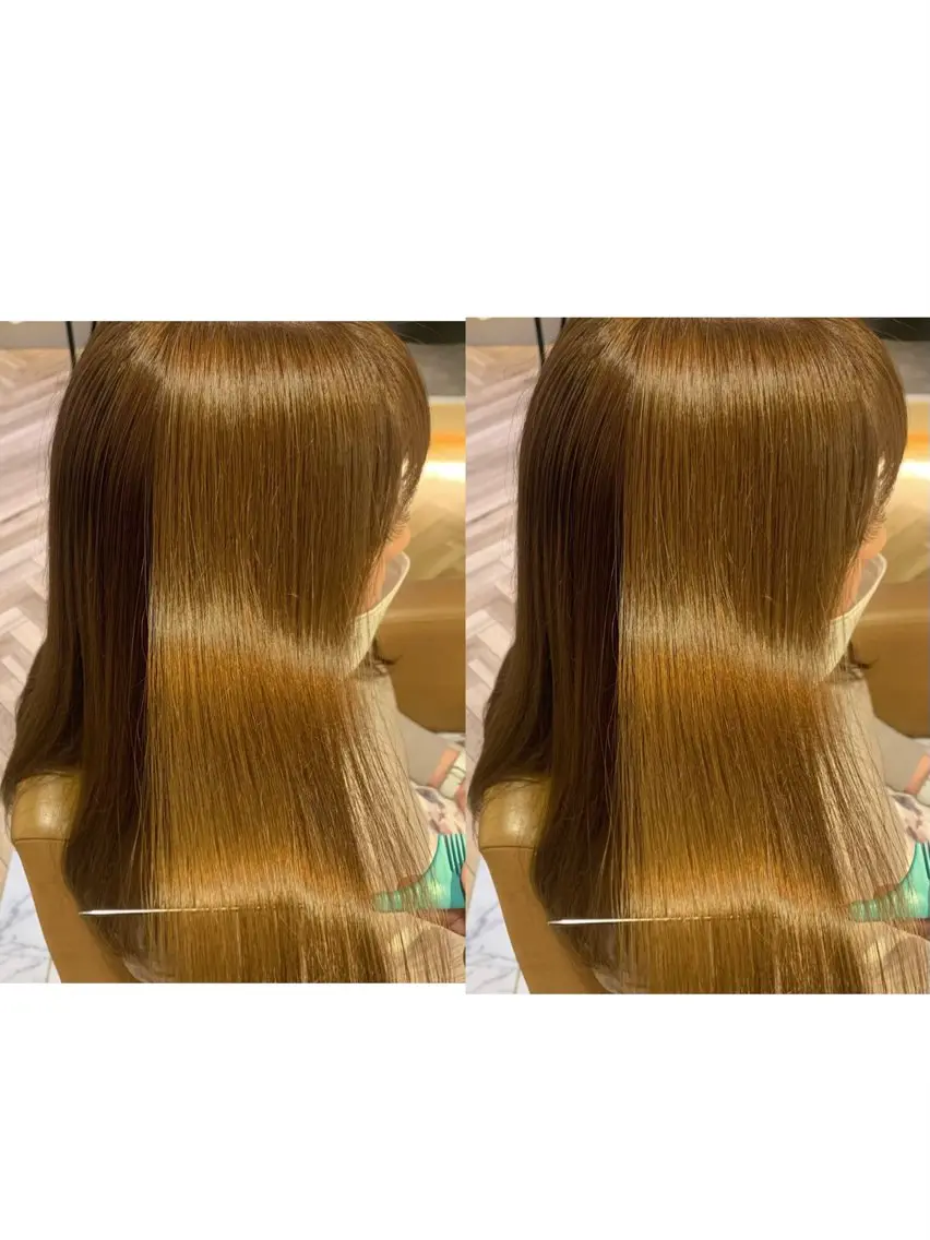 ロング 艶カラー美髪縮毛矯正 /髪質改善✨️ユウキのヘアスタイル