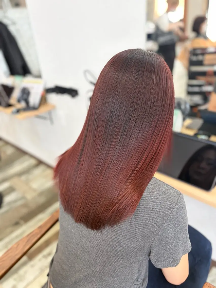 ロング カット ヘアカラー トリートメント 🤍小澤 日菜🤍のヘアスタイル