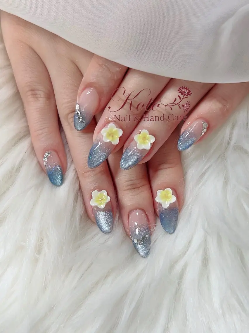 ネイル 長さ出し ジェルネイル 持ち込み ニュアンスネイル 赤色 ハンドネイル Nail Salon KOTOのネイルデザイン