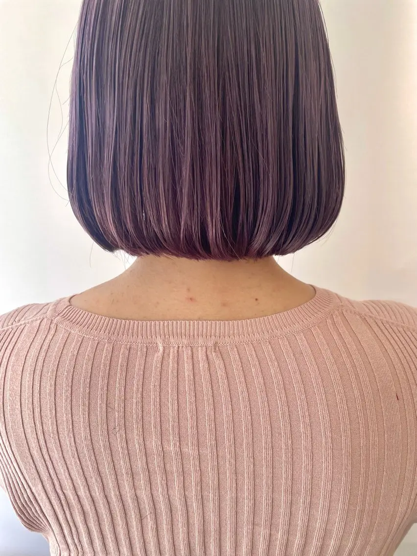 ショート カラー カット ヘアカラー トリートメント 佐々木 美帆のヘアスタイル