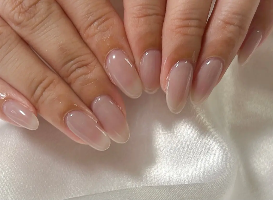 ネイル オーロラネイル フットネイル フレンチネイル ジェルネイル マグネットネイル ハンドネイル kiki nail &brow二子玉川のネイルデザイン