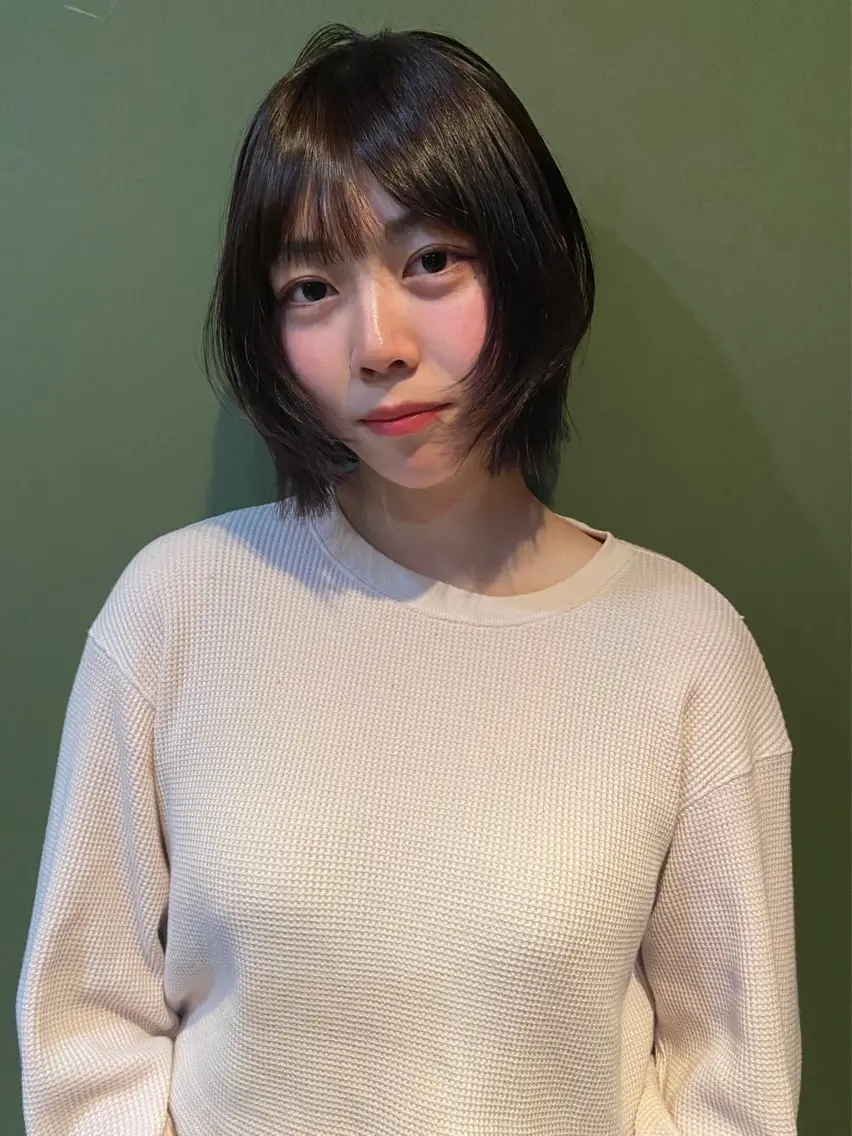 ショート カラー カット ヘアカラー トリートメント mai / linoah˚✧のヘアスタイル