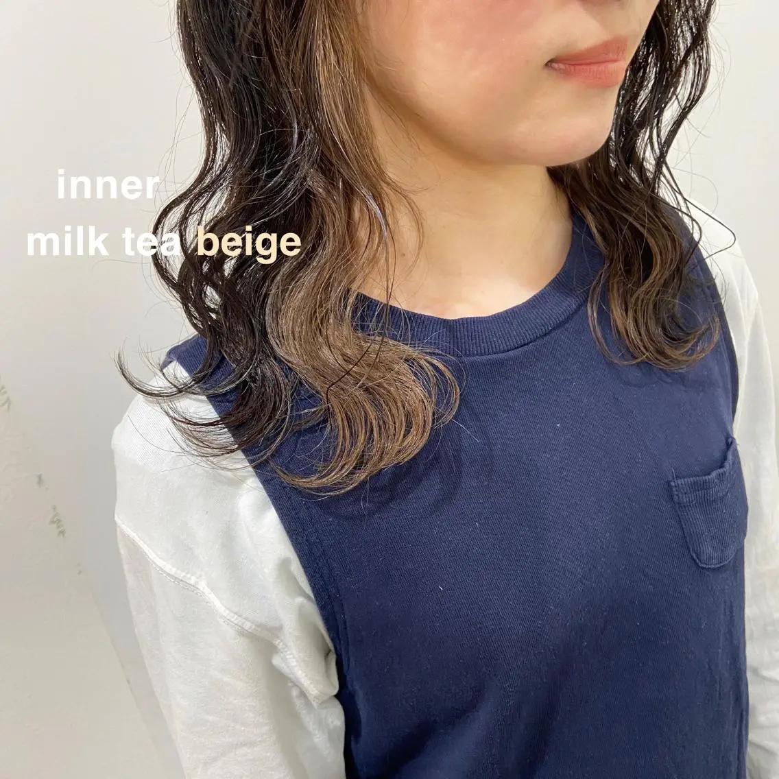 ミディアム カラー merc.🌿💚 八幡真衣のヘアスタイル