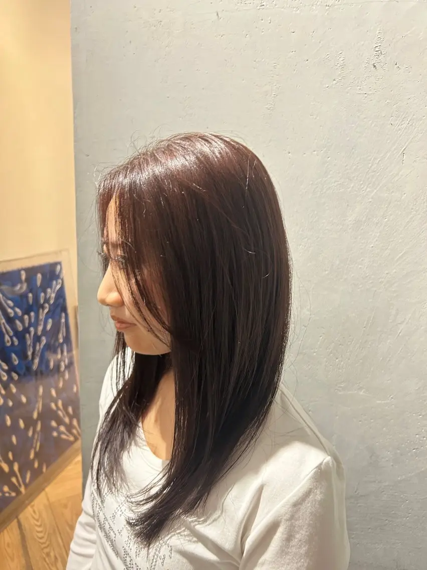 カラー 小川 海飛のヘアスタイル