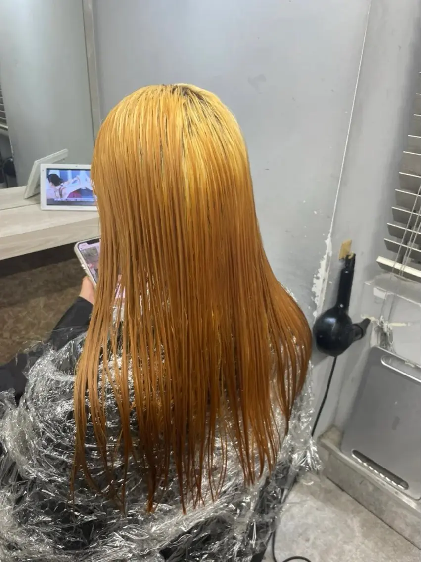 ロング カラー ヘアカラー トリートメント 多系統似合わせ/ tsuburaのヘアスタイル