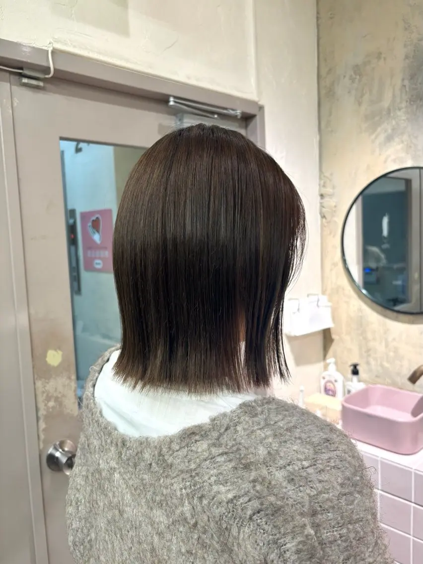 カラー ヘアカラー pazu🪡 透明感カラー⟡.·のヘアスタイル