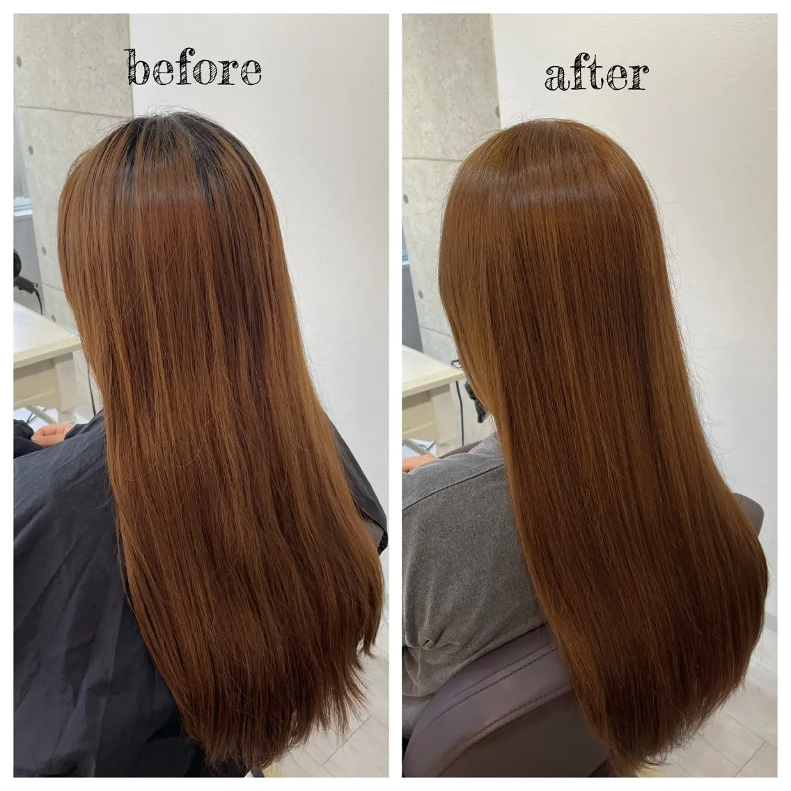 ロング カラー ヘアカラー PutiLuca 浅川のヘアスタイル