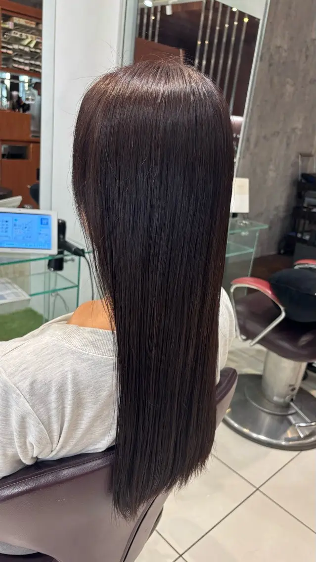 カラー ブラウンカラー 透明感カラー ラベンダーカラー ヘアカラー 松倉 千紘のヘアスタイル