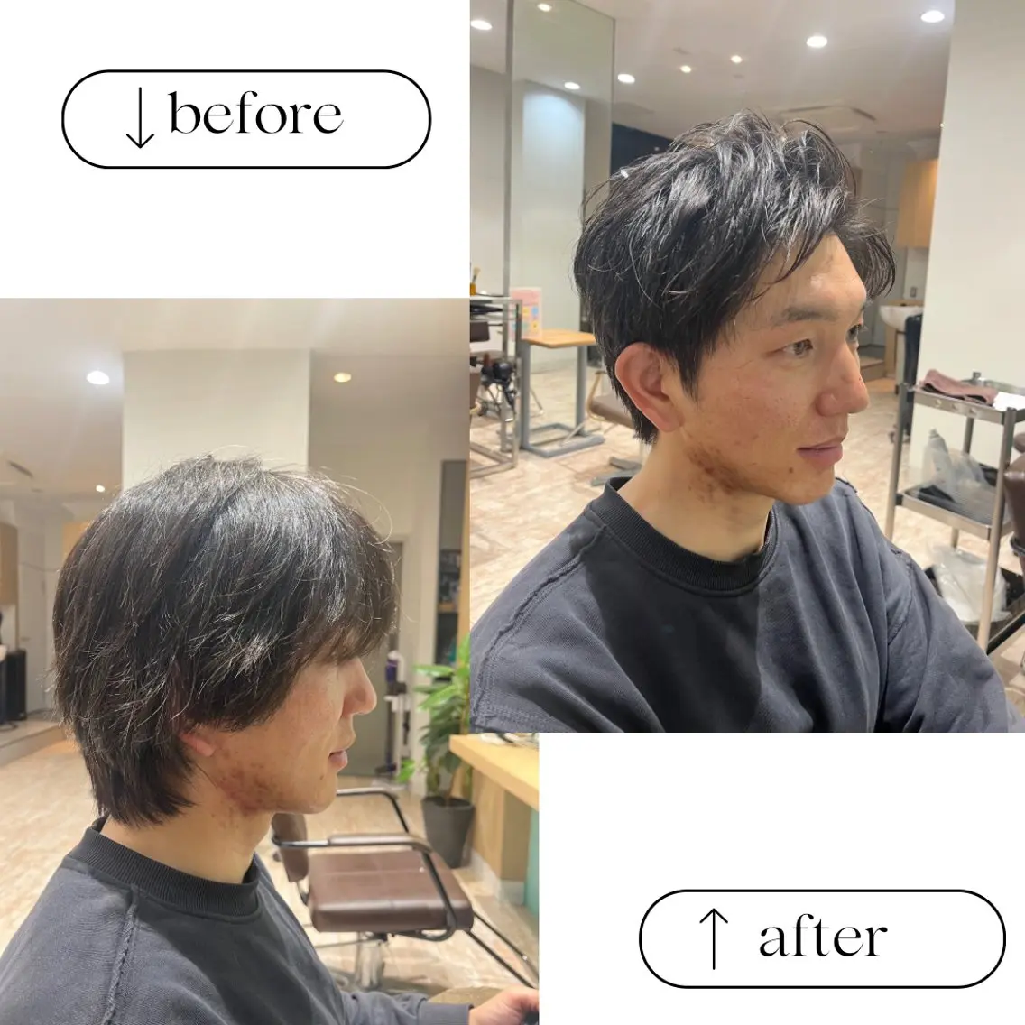 ショート メンズ 小顔似合わせカット/ レイヤー/maiのヘアスタイル
