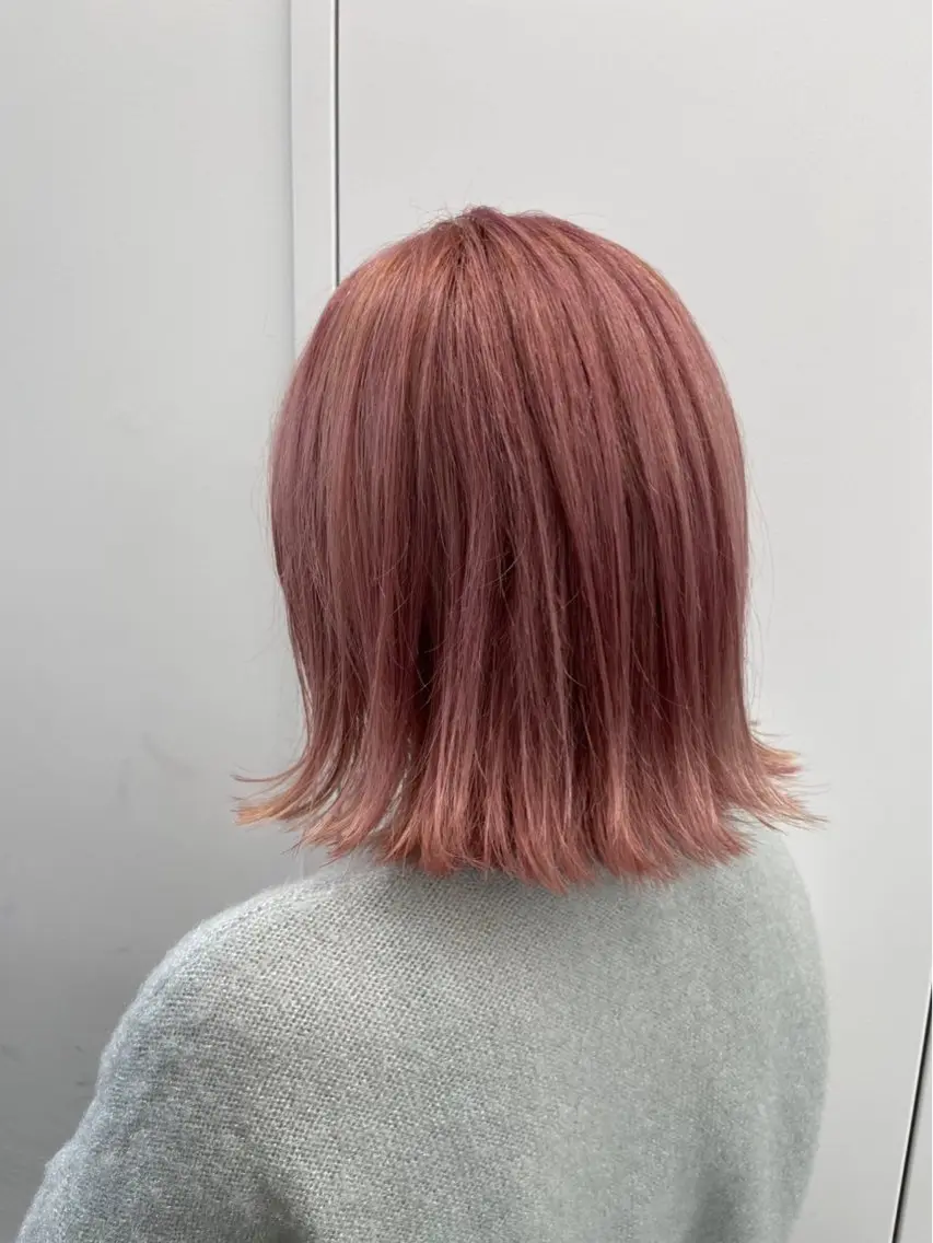 カラー ✩*Ayane*✩ うる艶カラー🫐のヘアスタイル