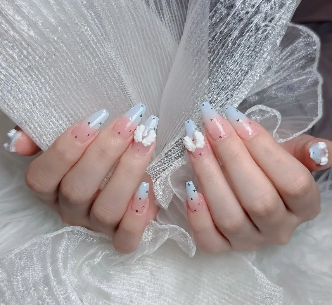 ネイル アートネイル フレンチネイル ジェルネイル 韓国ネイル マグネットネイル ハンドネイル Lenie Nail Okuboのネイルデザイン