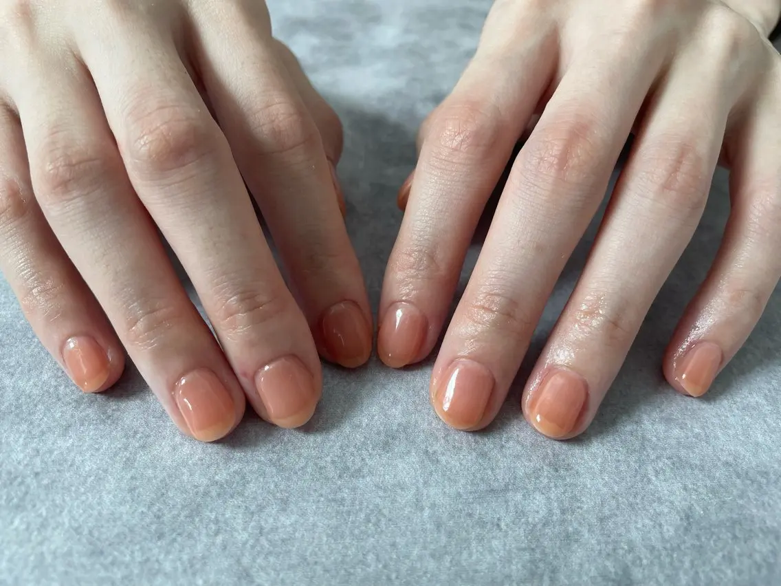 ネイル ワンカラーネイル 【YUBIRE】 二上みつえのネイルデザイン