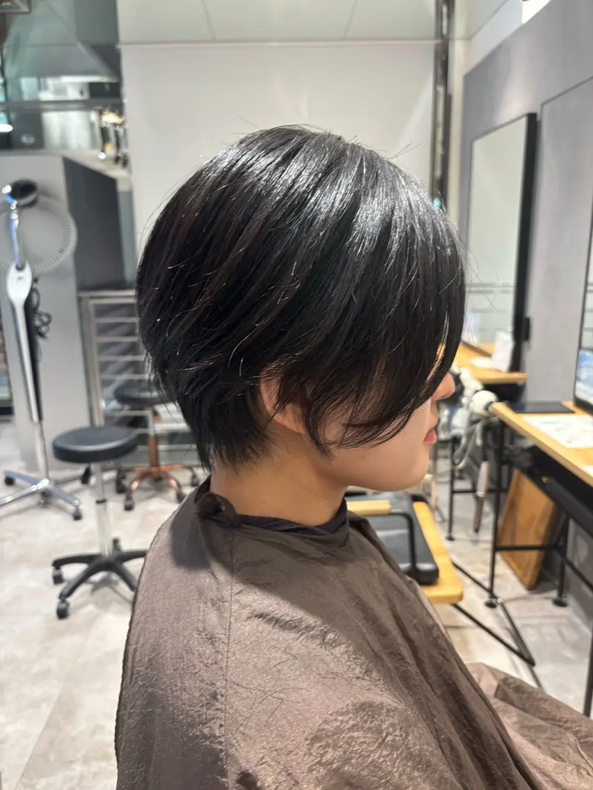 ショート 久野 竜慈のヘアスタイル