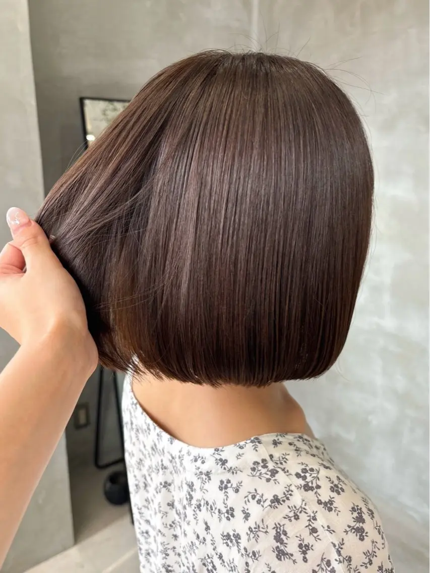 ショート ボブ 村田 春歌のヘアスタイル