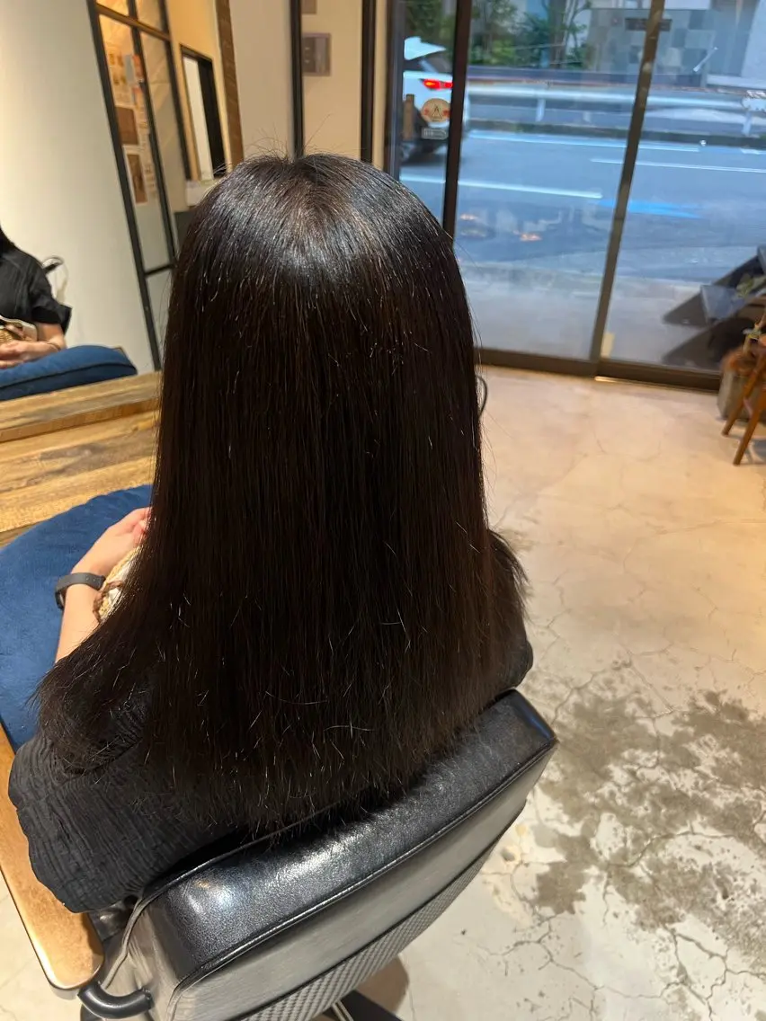 カラー ブラウンカラー ヘアカラー Miyuu 『藤沢』のヘアスタイル