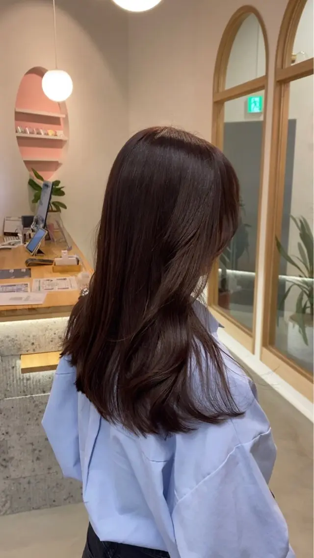 N.カラー+トリートメントの写真
