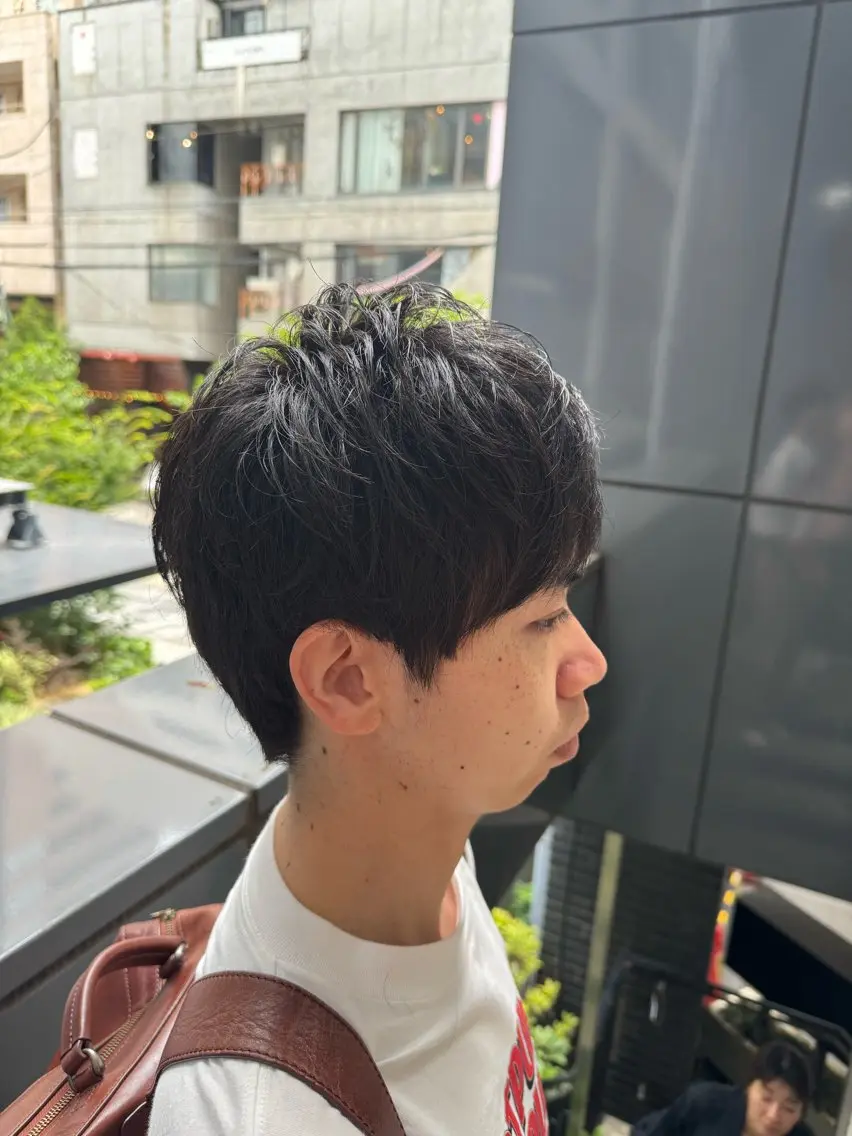 メンズ カット 河野 悠のヘアスタイル