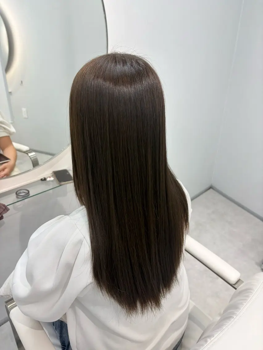 ロング ヘアカラー トリートメント 透明感カラー| 代官山🎀ねねのヘアスタイル